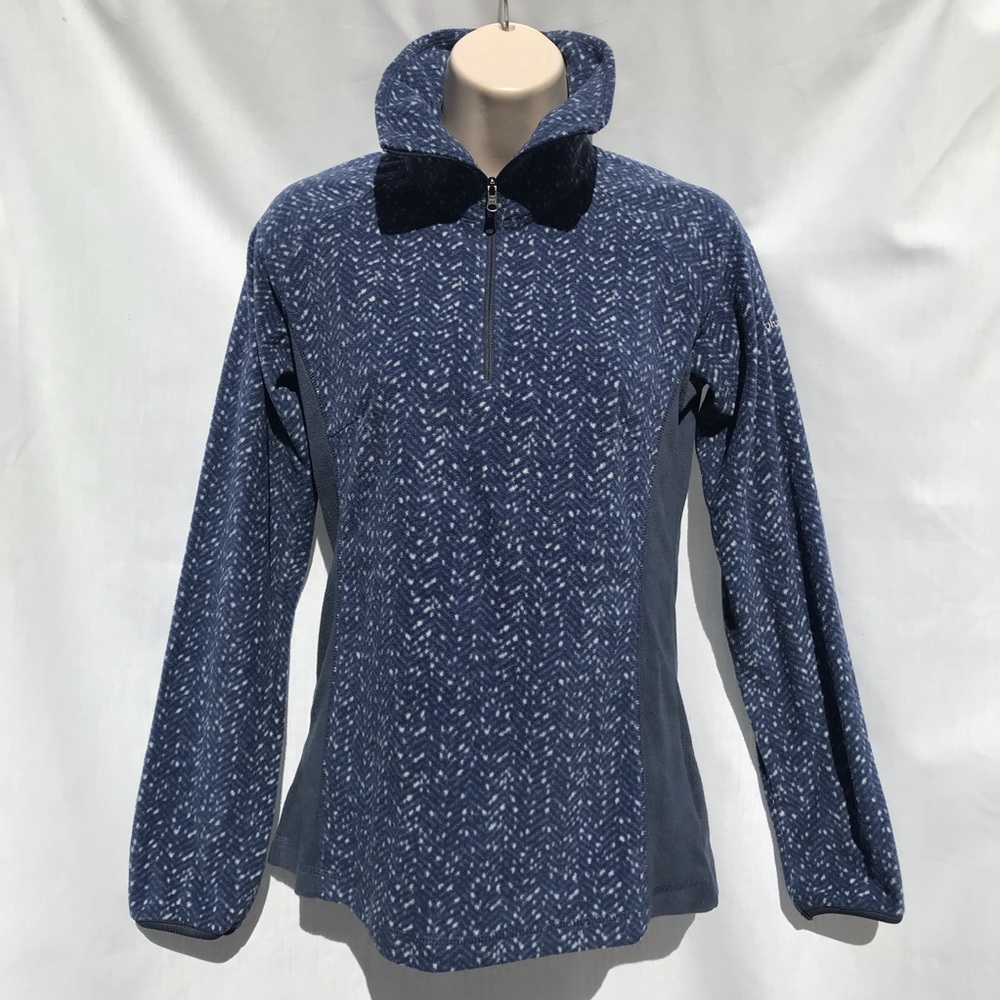 Speckled Fleece Columbia Quarter Zip Shirt
